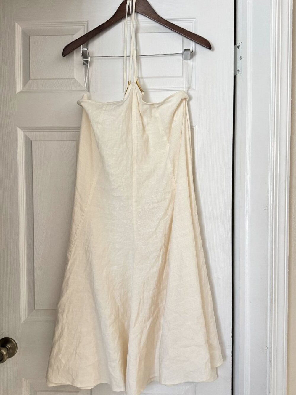 Cult Gaia Cream Tan Skirt & Top Set - Picture 4 of 7